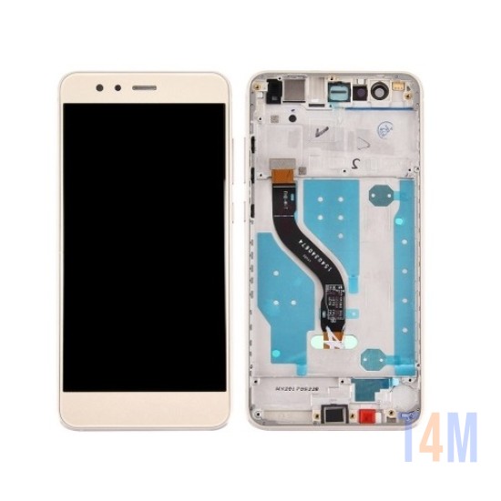 TOUCH+DISPLAY+FRAME HUAWEI P10 LITE GOLD (SERVICE PACK 02352DFF/02352DKK) 